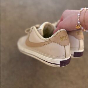 Nike Cream and Tan Sneakers
